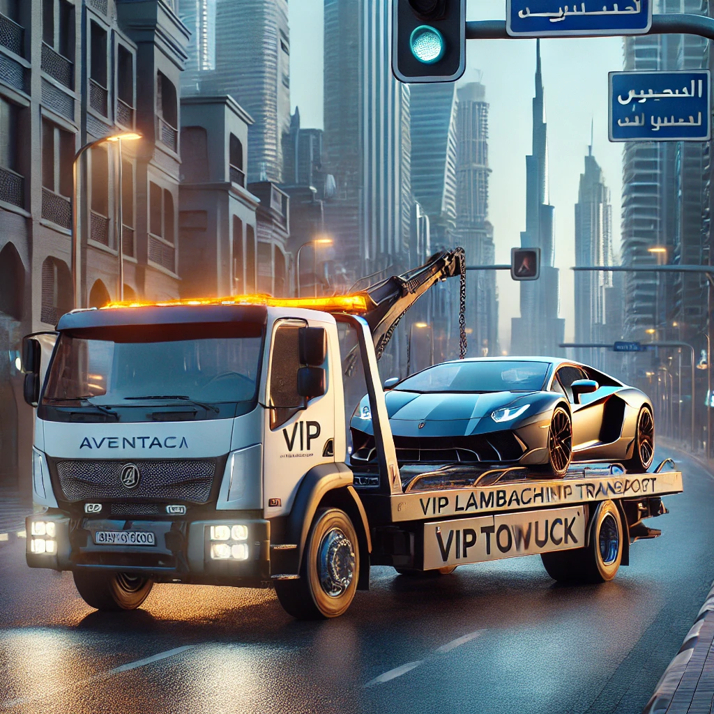 سطحة جدة لامبورجيني - نقل السيارات الرياضية